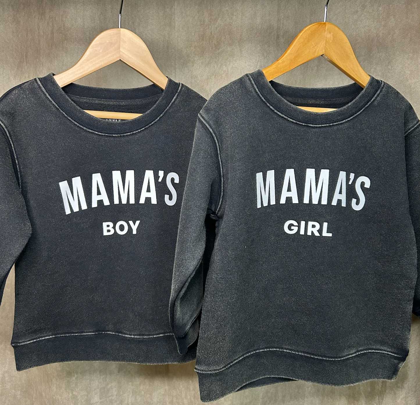Mama's Boy Black Crewneck