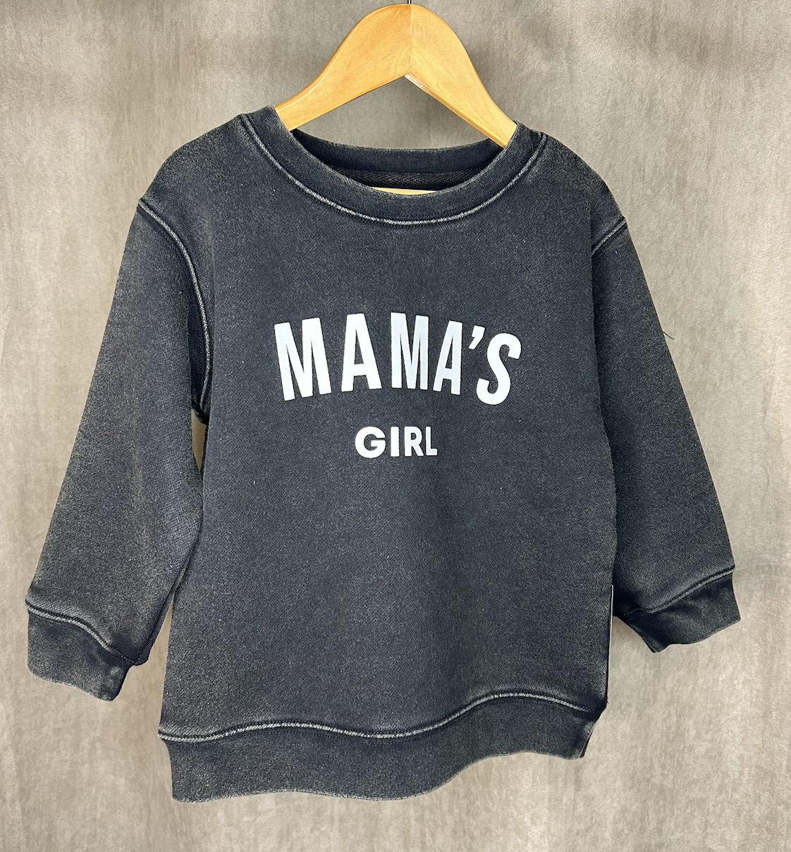 Mama's Girl Black Crewneck