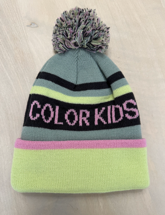 Lime & Pink Toque