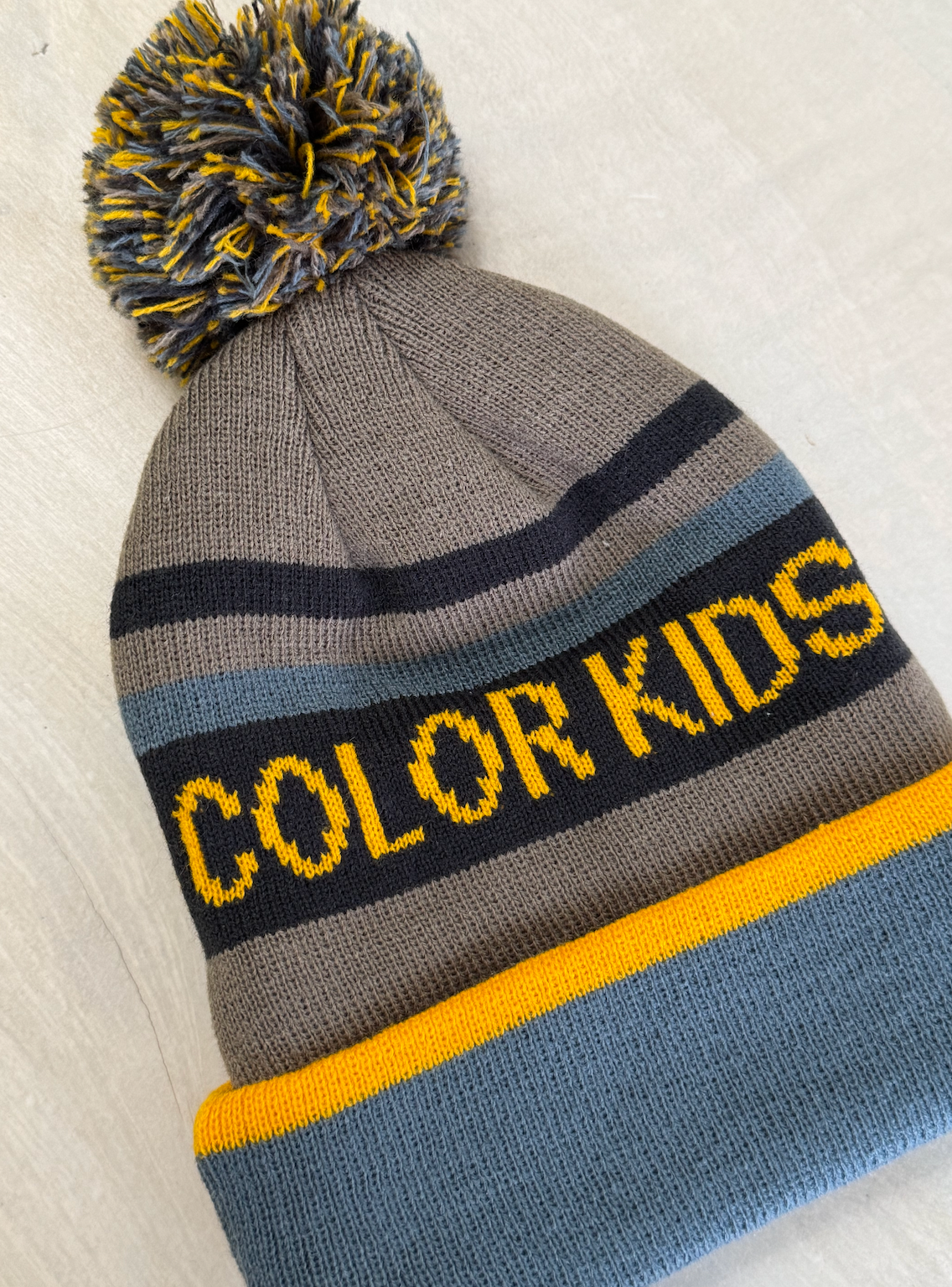 Blue & Golden Toque