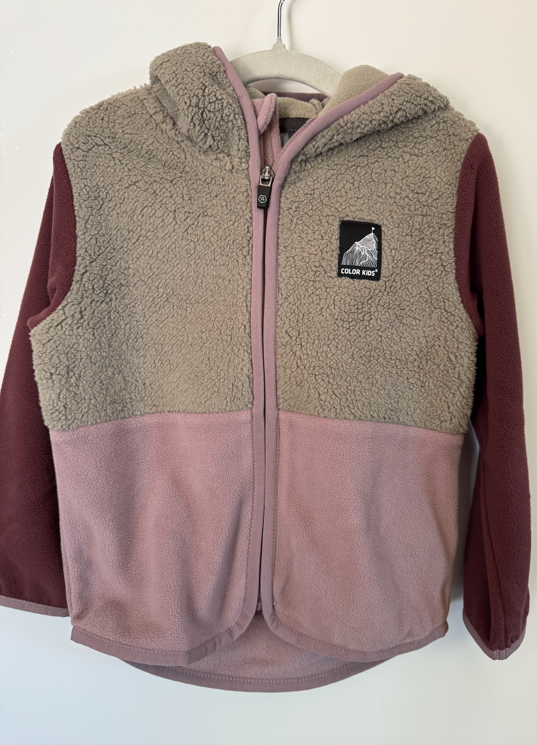 Berry Teddy Fleece Jacket