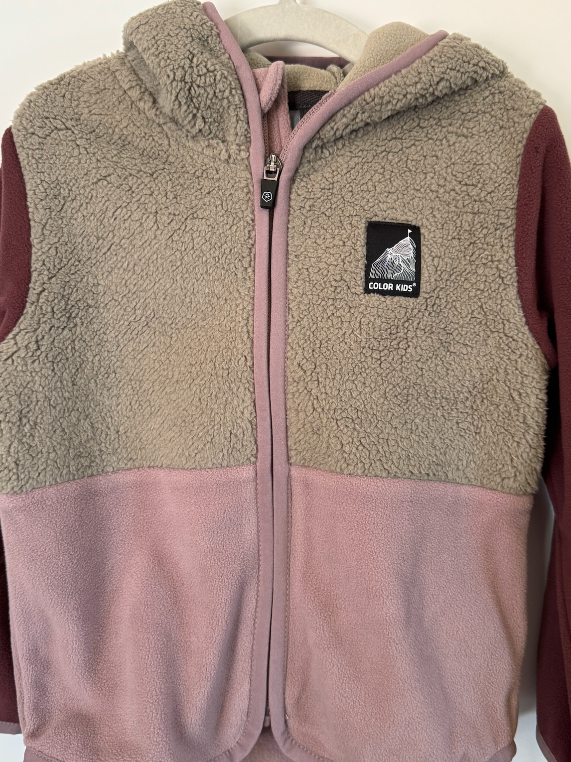Berry Teddy Fleece Jacket