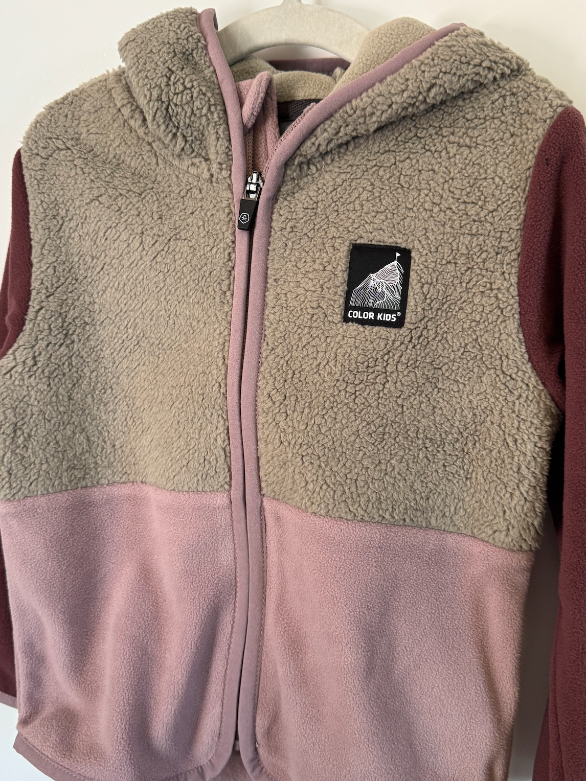 Berry Teddy Fleece Jacket