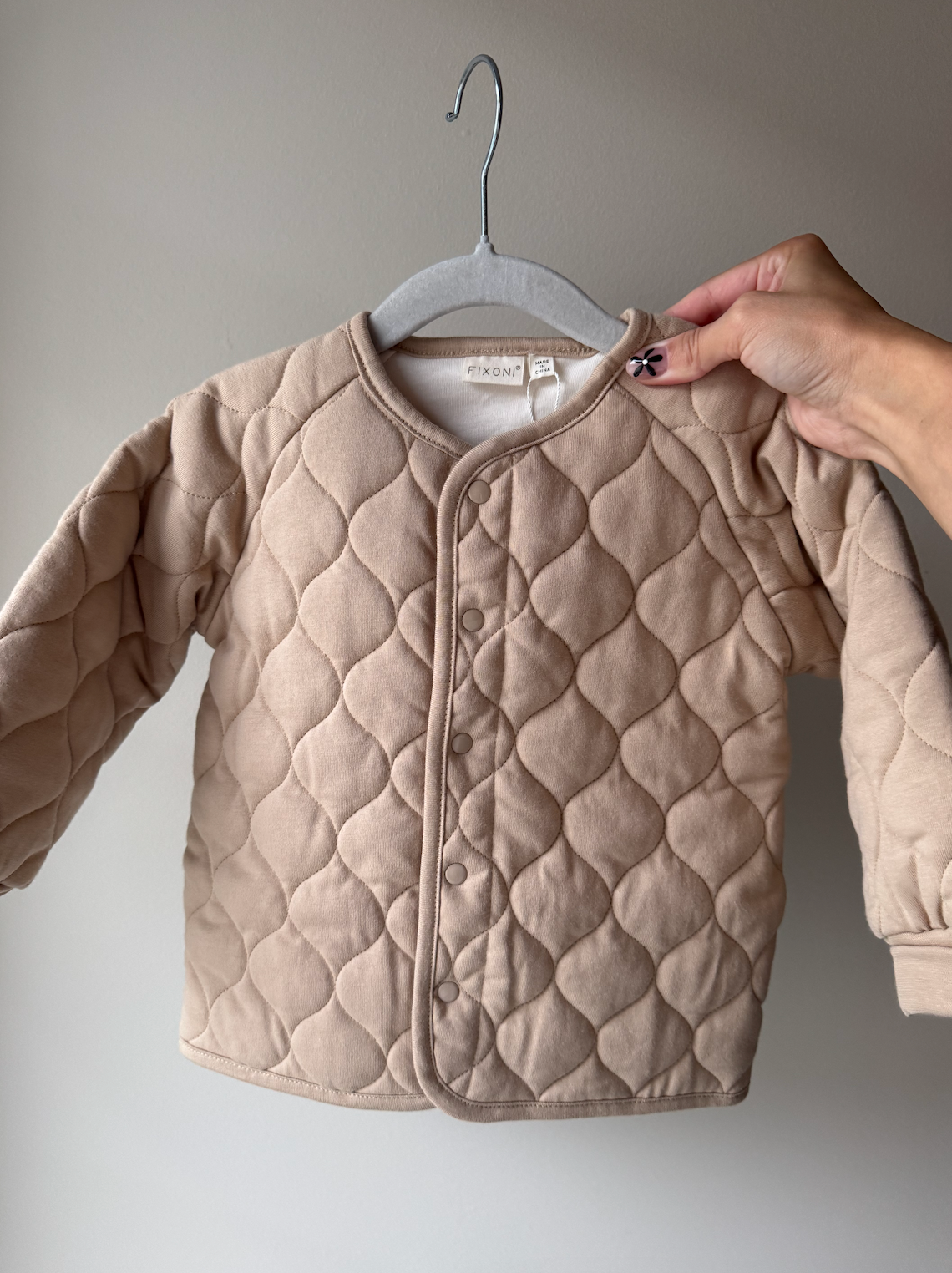 Little Squirrel Quilted Jacket