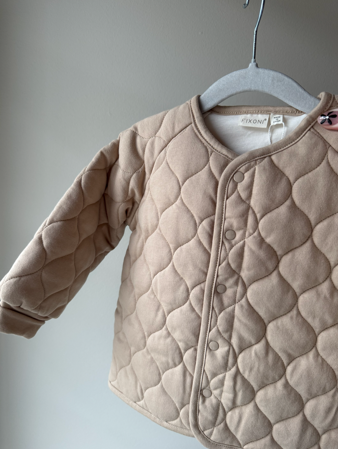 Little Squirrel Quilted Jacket