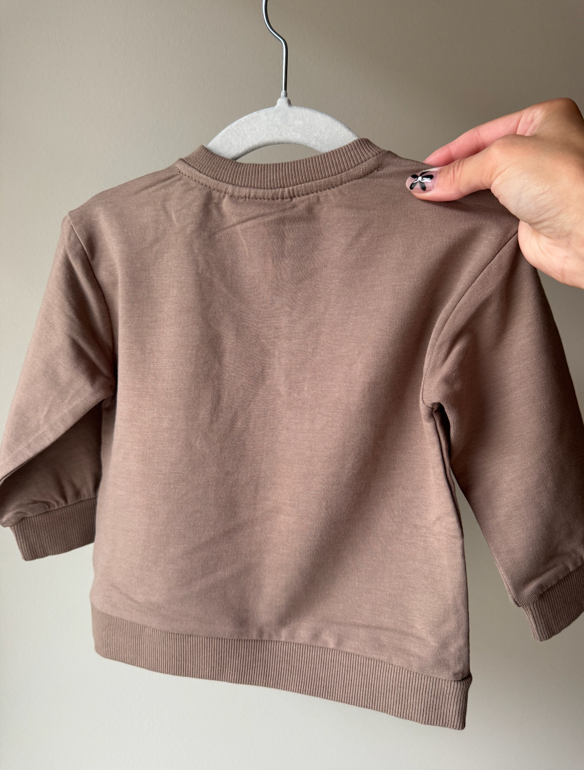 Cocoa Pocket Crewneck