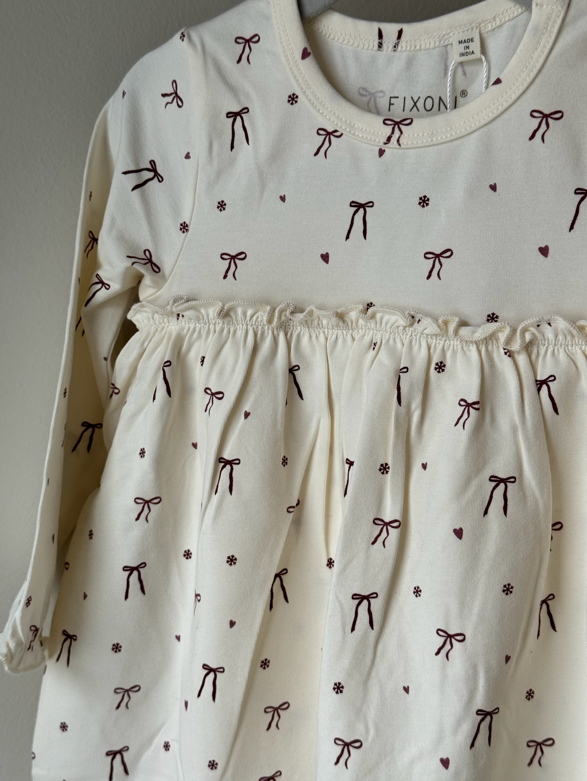 Little Love Bow Onesie Dress