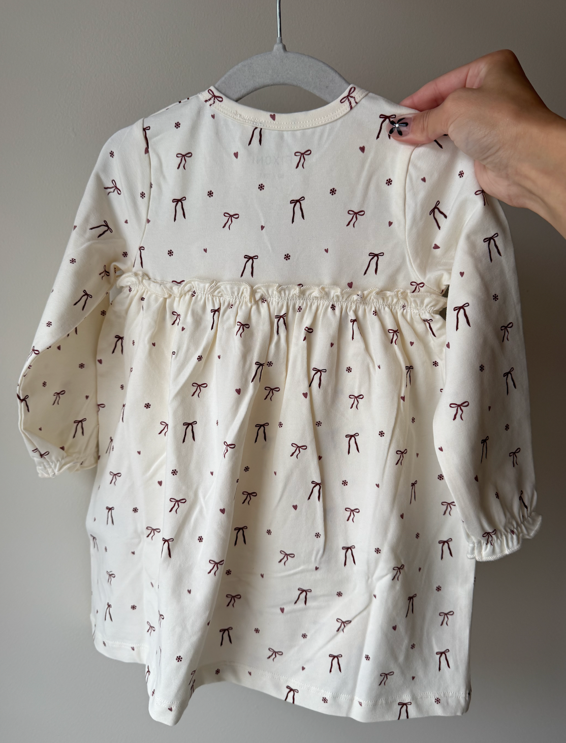 Little Love Bow Onesie Dress