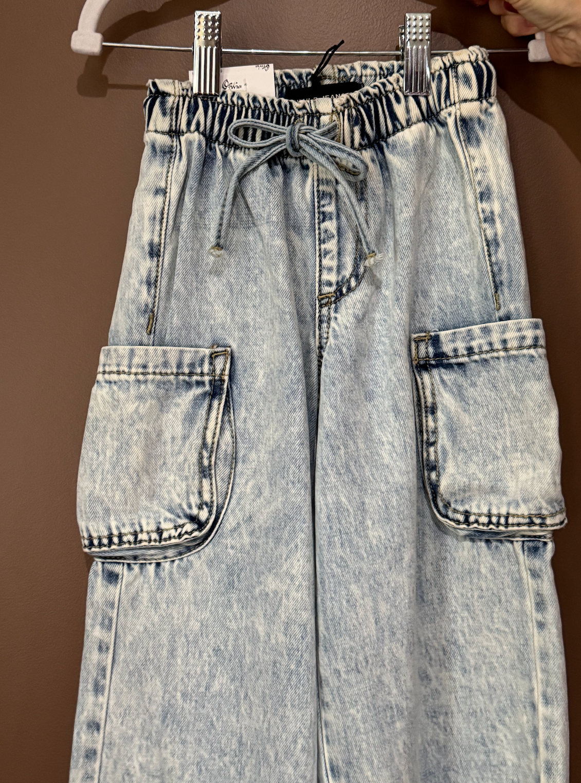 Olivia Wide-Leg Cargo