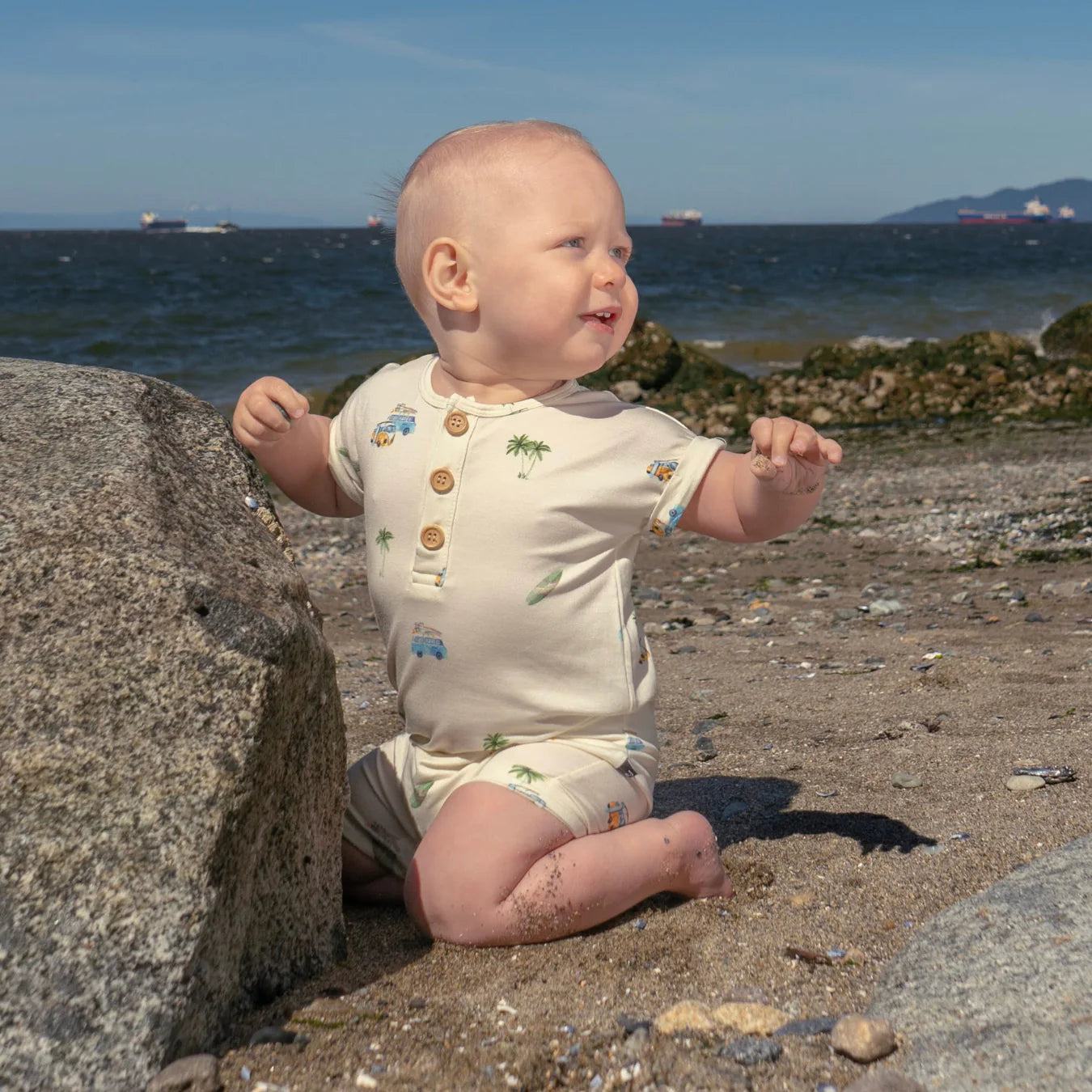 Short Sleeve Romper - Surfride