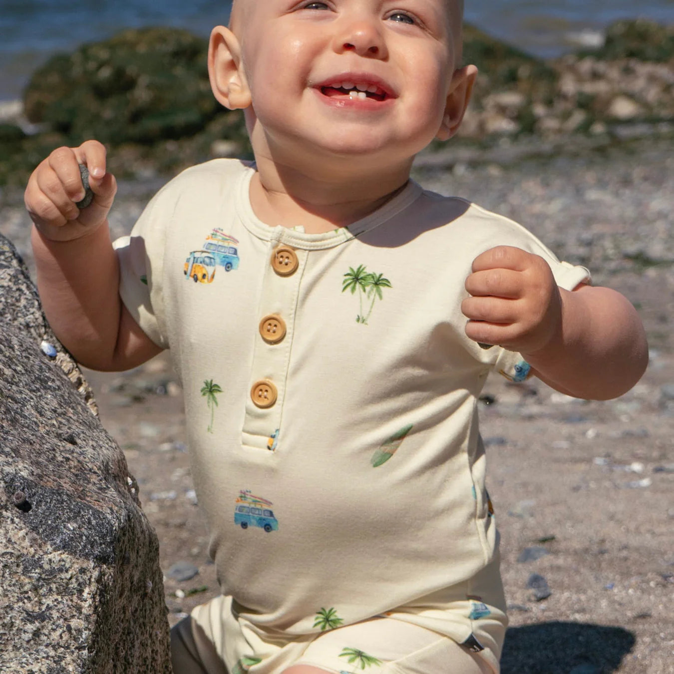 Short Sleeve Romper - Surfride