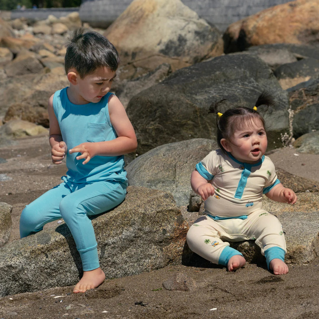 Short Sleeve Pocket Romper - Surfride