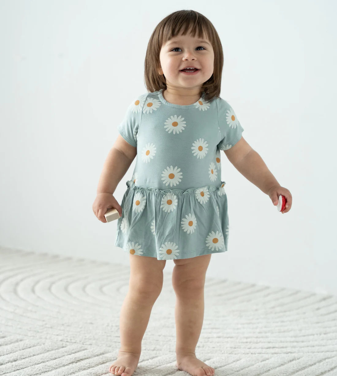 Bamboo Daisy Skirt Bodysuit