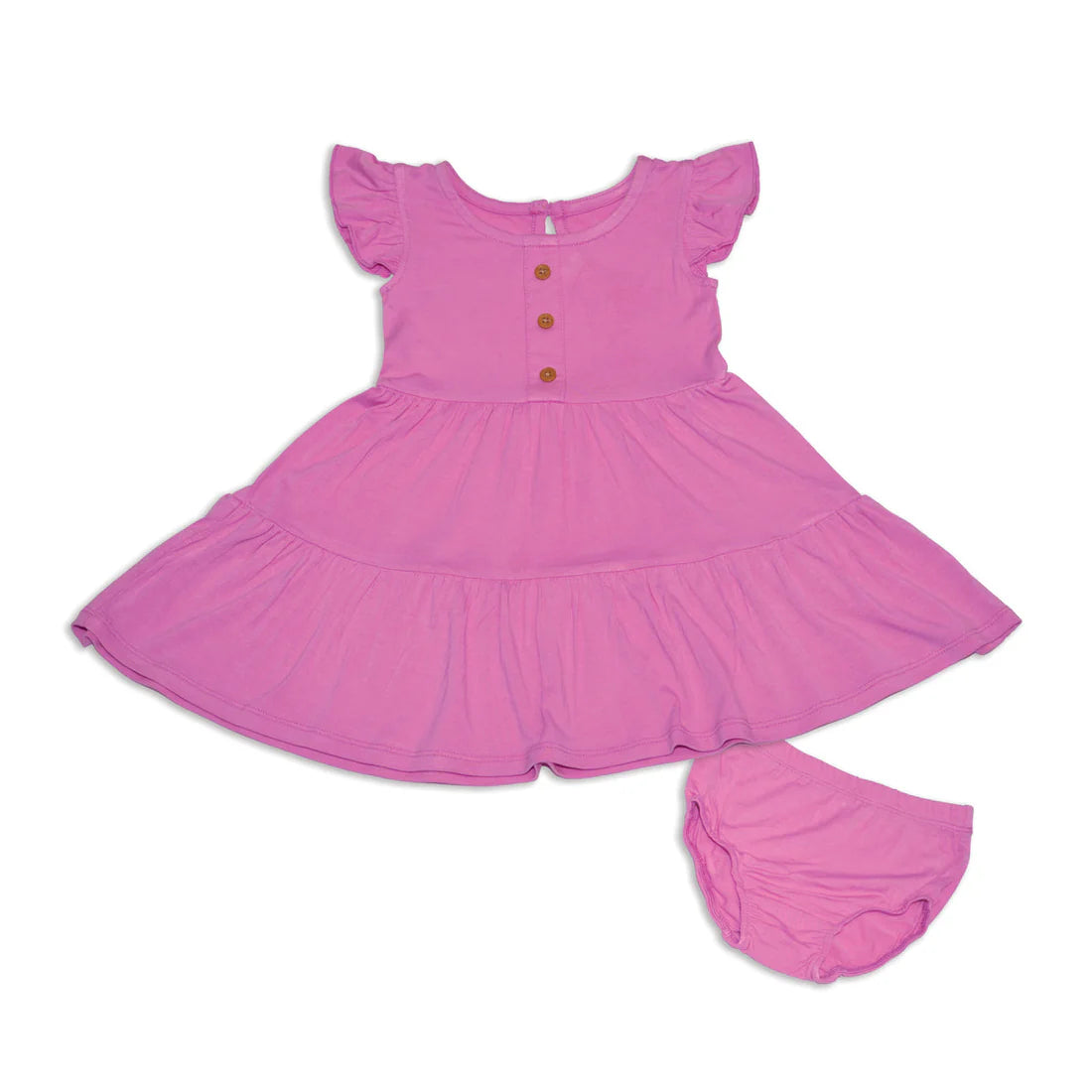 Bamboo Fuchsia Bloomer Dress