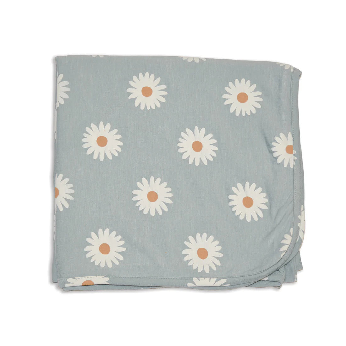 Bamboo Daisy Swaddle Blanket