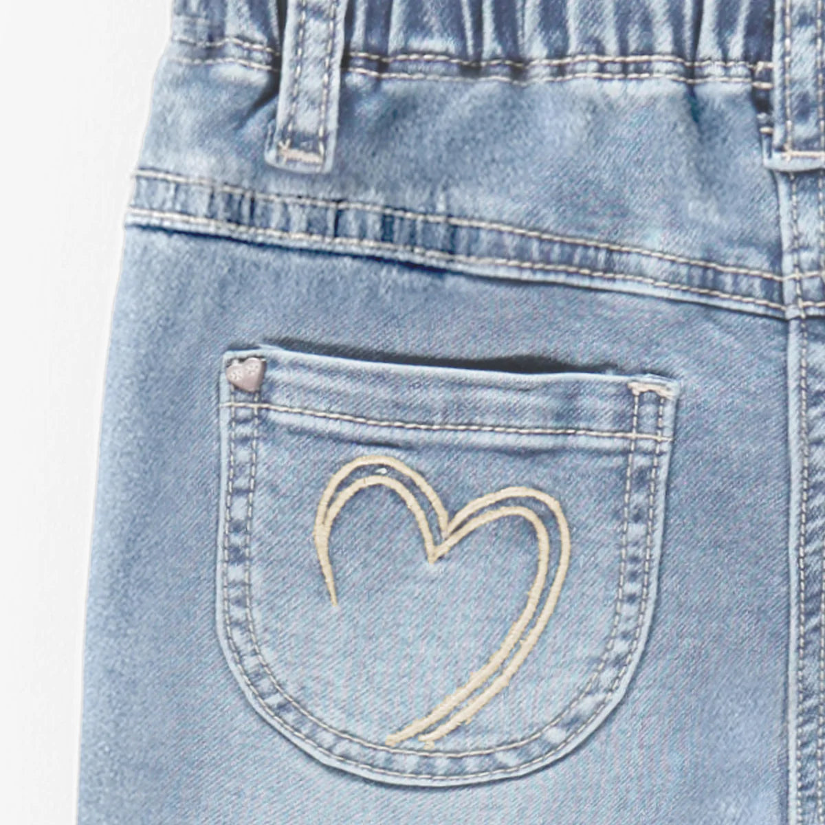 Bow Denim Jogger Child