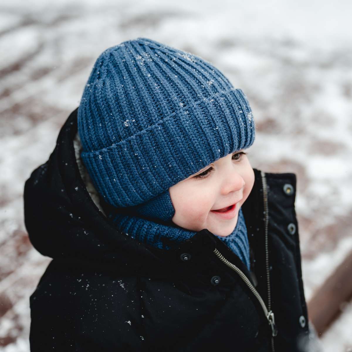Fuzzy Earflap Toque