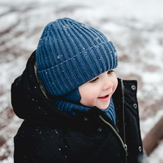 Fuzzy Earflap Toque