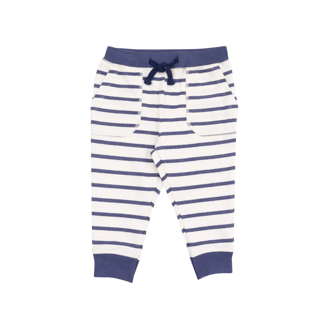 Navy Stripe 2-Piece Set