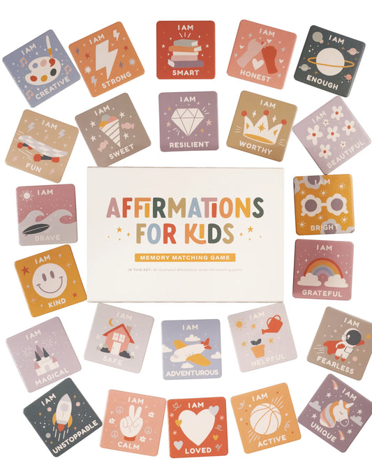 Affirmations for Kids | Memory Card Game