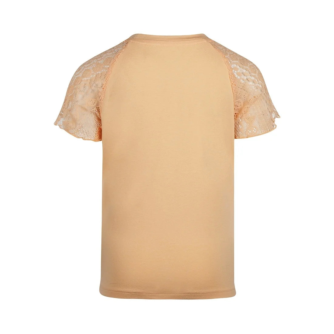 Orange Lace Top