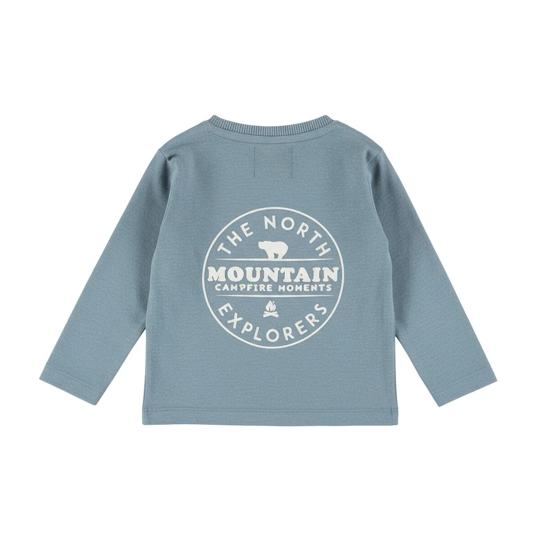 Dusty Slate Blue Henley