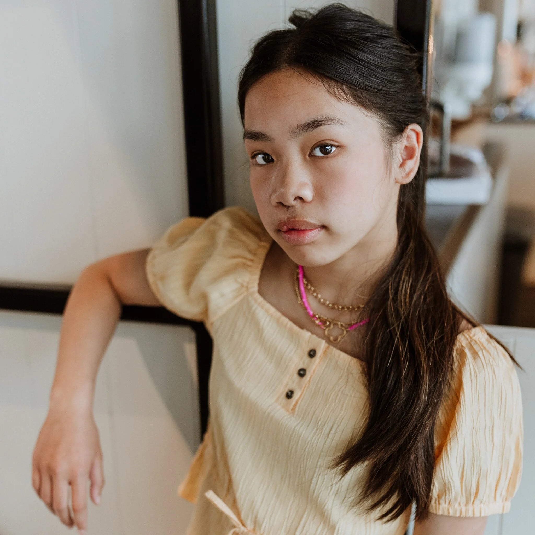 Yellow Blouse