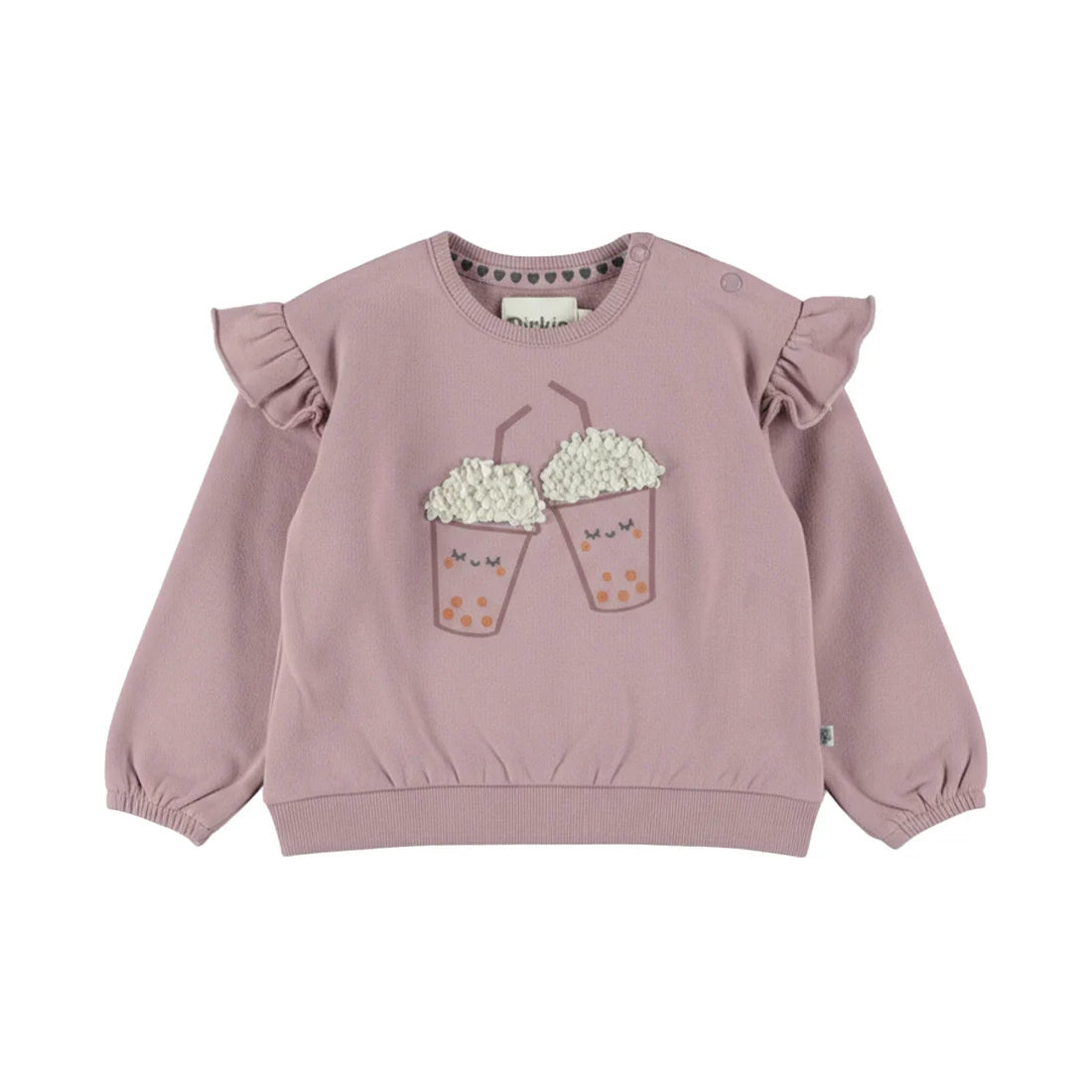 Boba Ruffle Crewneck