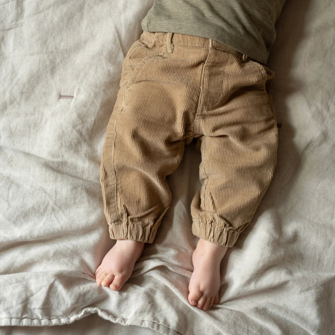 Tan Corduroy Cargo