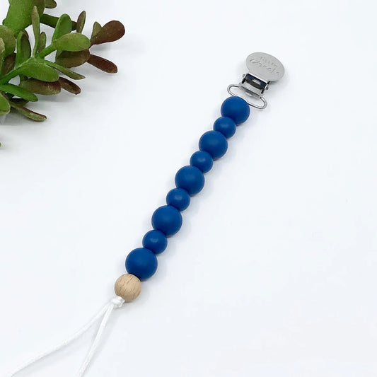 Pacifier / Teether Clip - Navy
