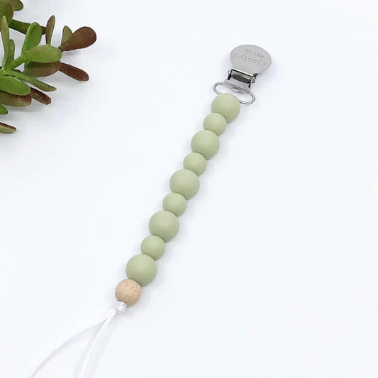 Pacifier / Teether Clip - Sage