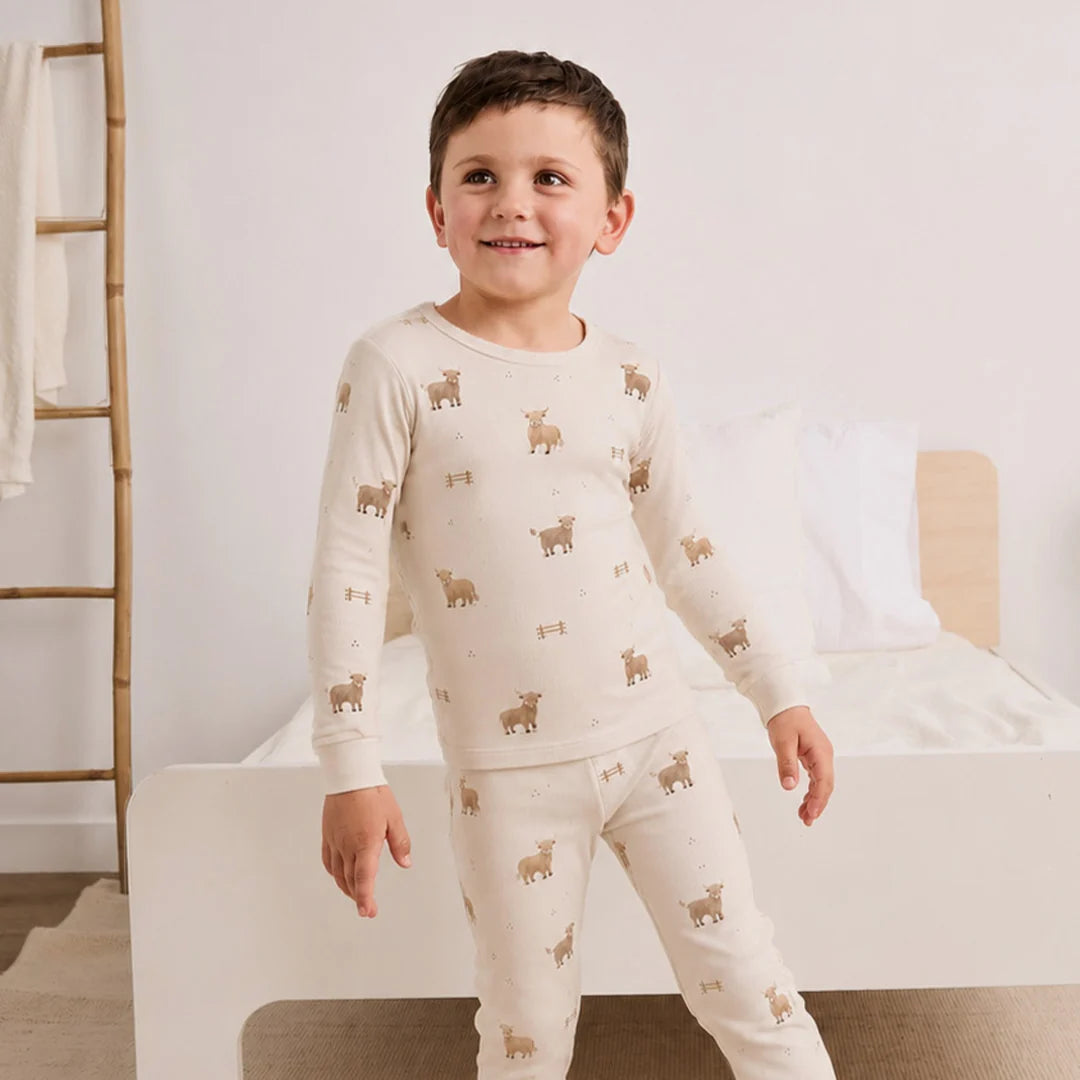 Highland Cow PJ Set