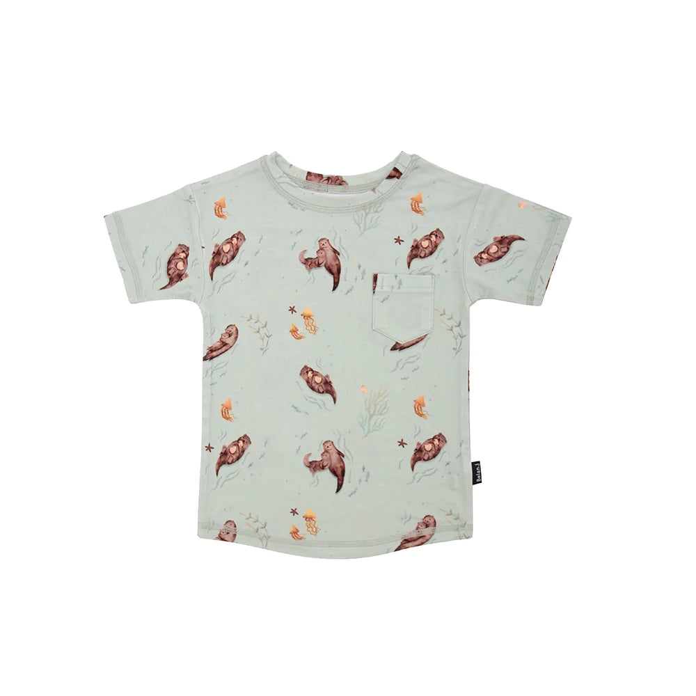 Short Sleeve Pocket Tee - Otters