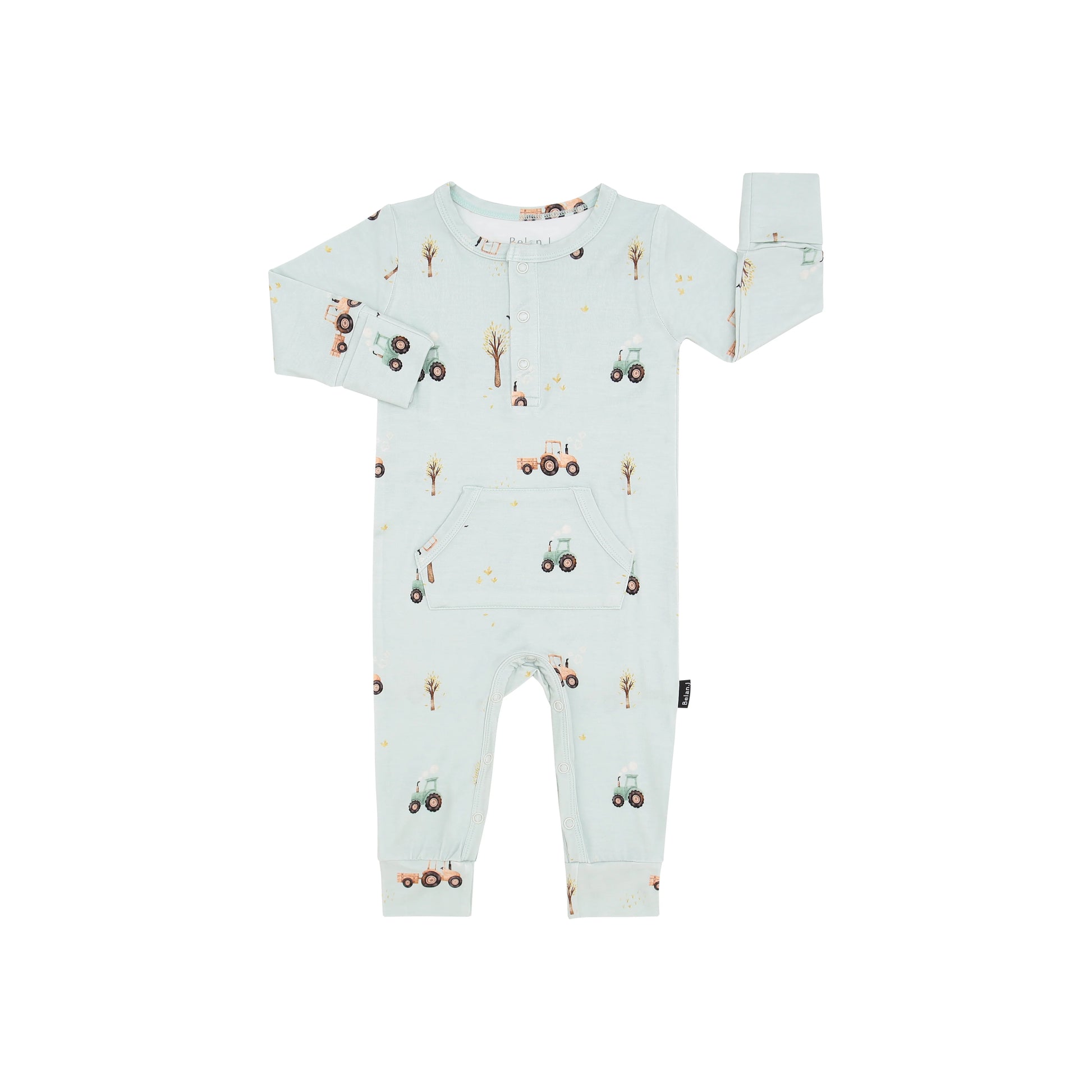 Pocket Romper - Tractors