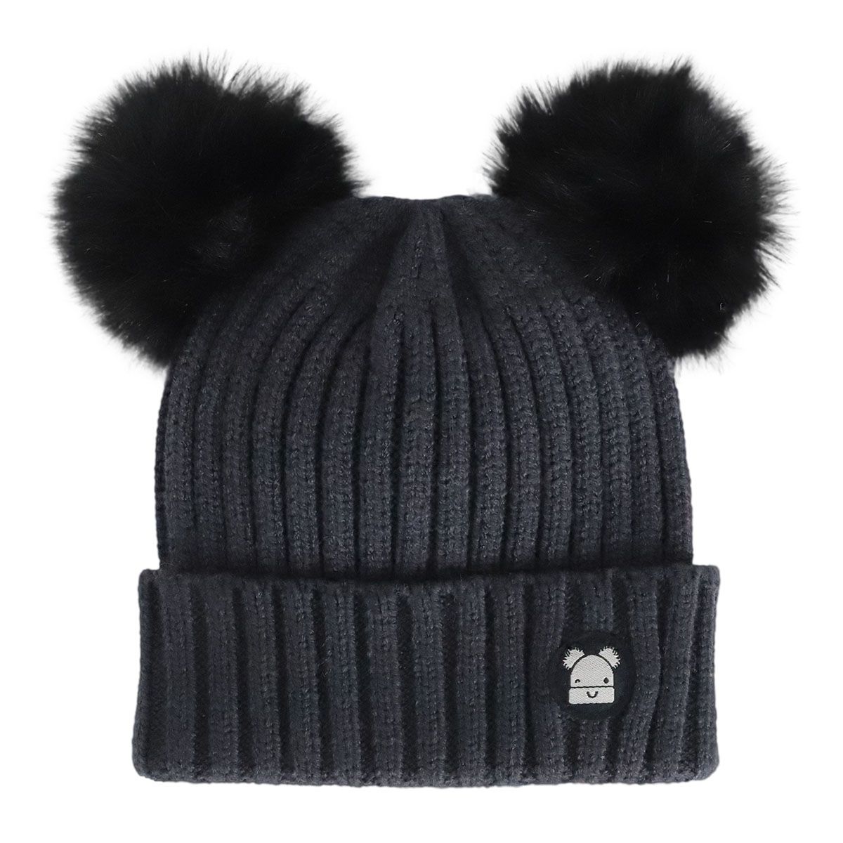 Double Pom-Pom Beanie