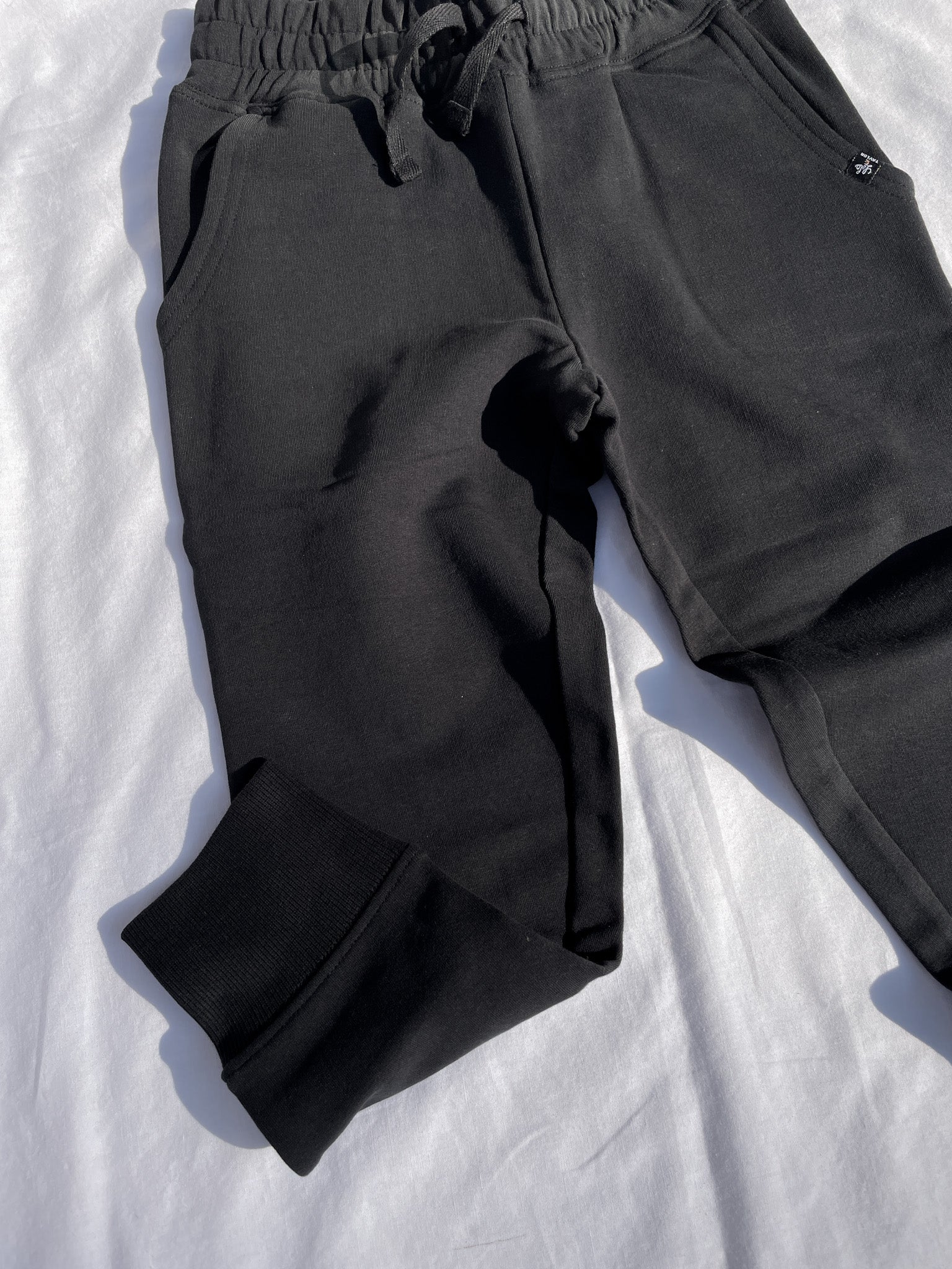 Slim Jogger Jet Black