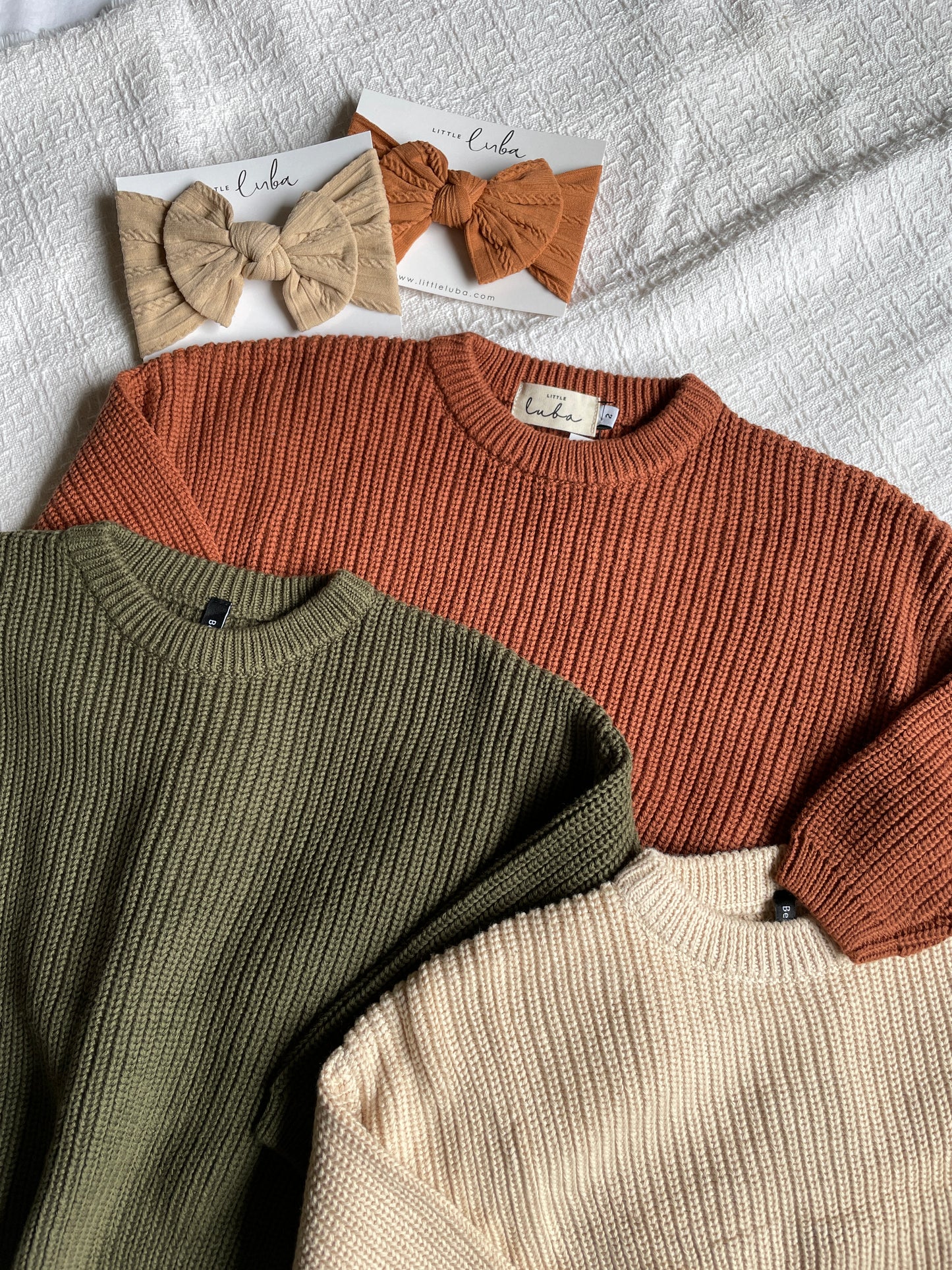 Rust Knit Sweater