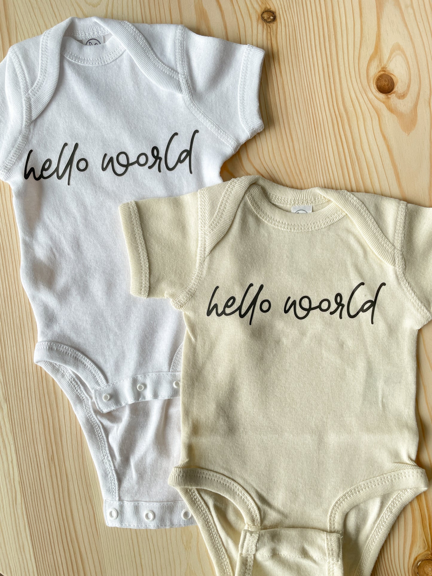 Hello World Onesie