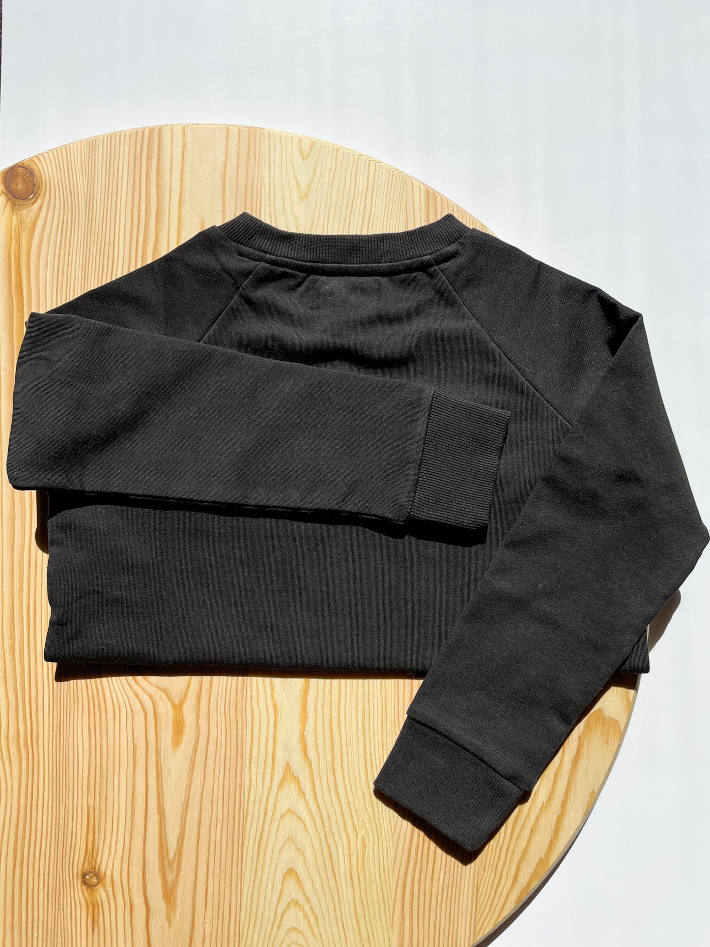 Jet Black Crewneck