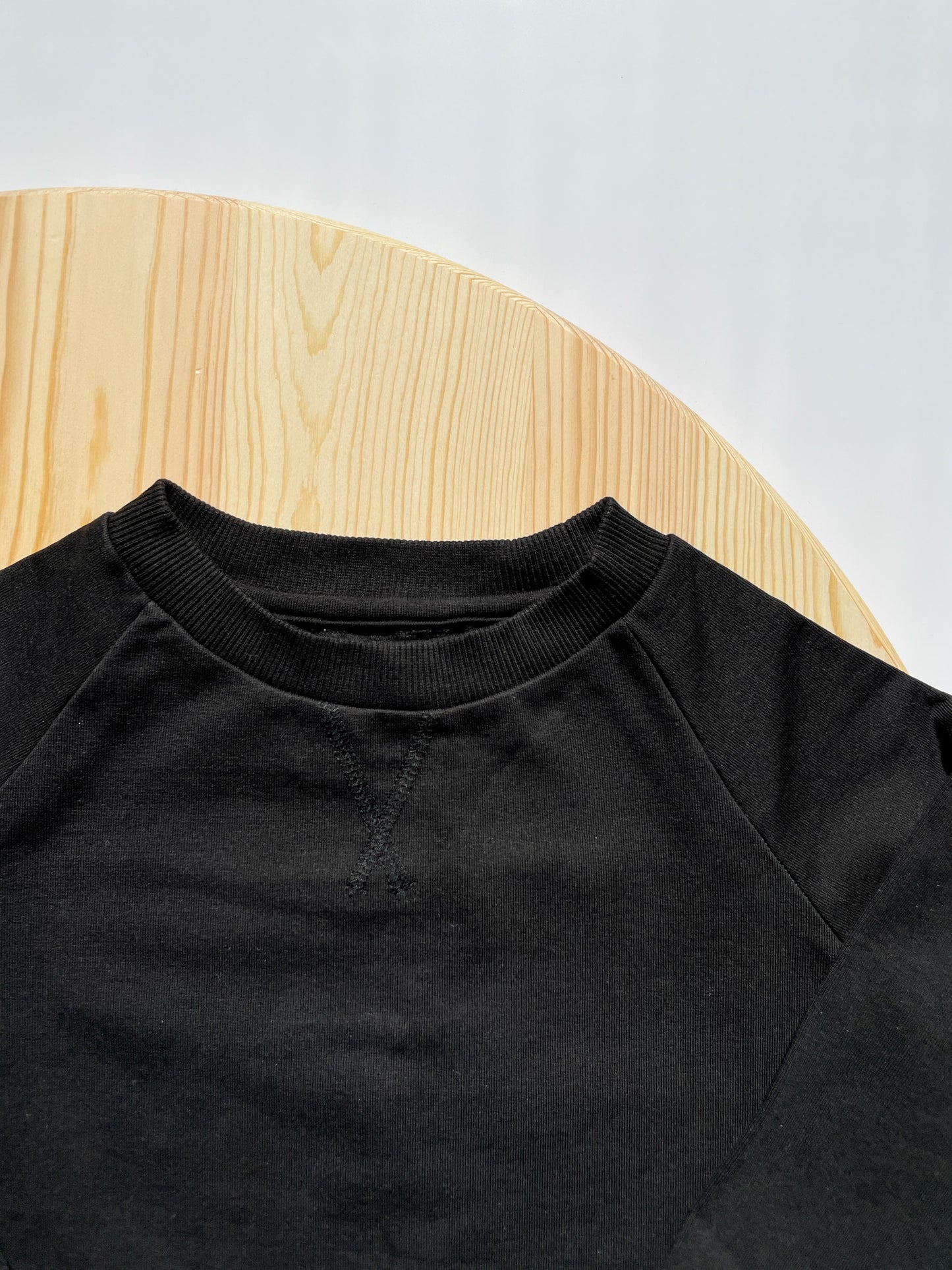 Jet Black Crewneck