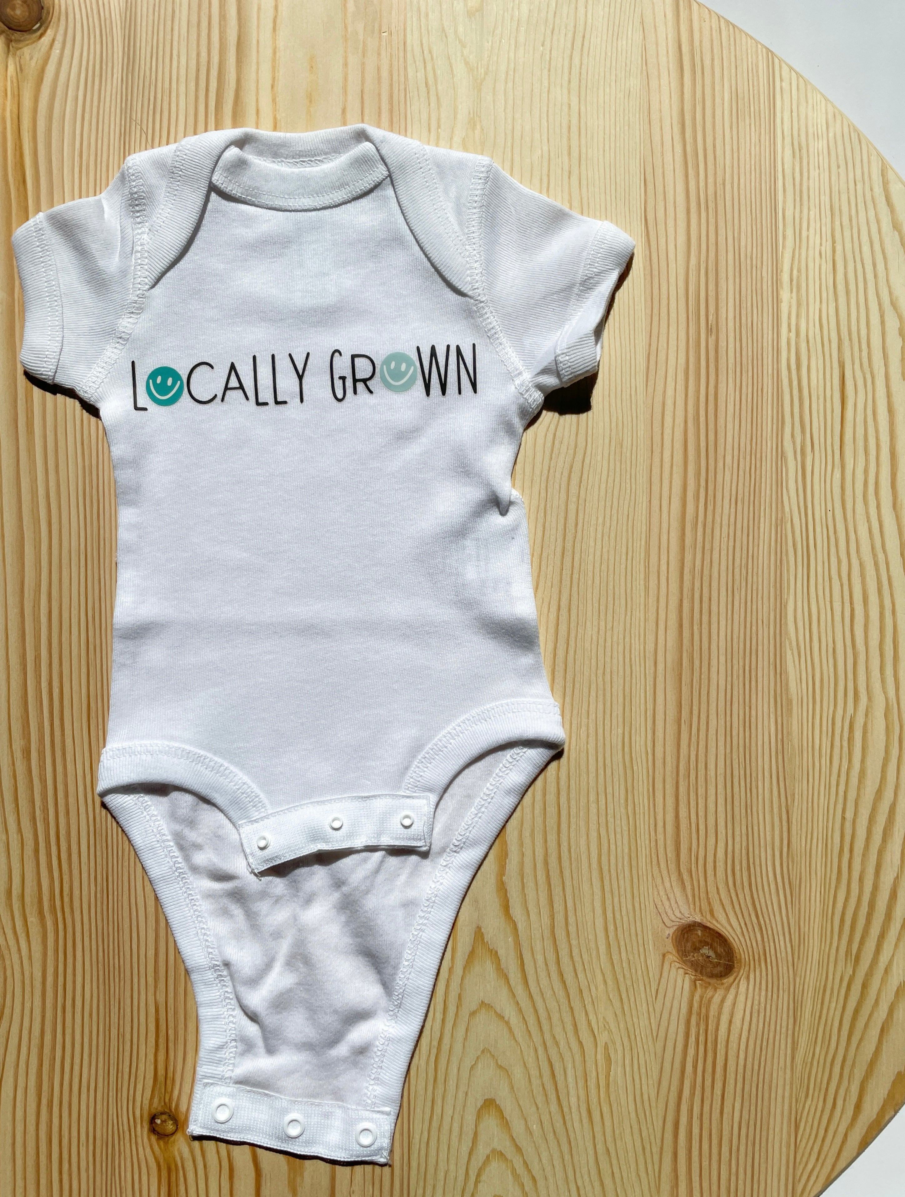 Locally 2024 grown onesie