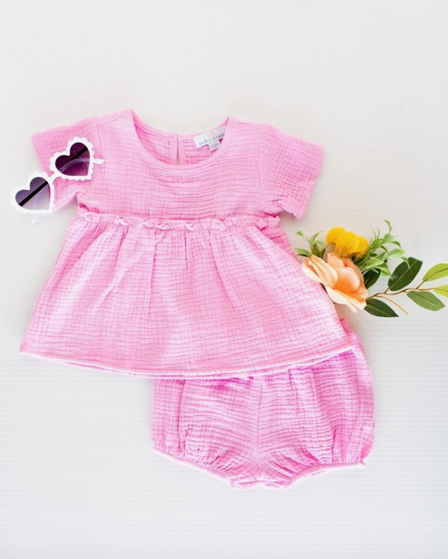 Orchid Pink Two-Piece Set