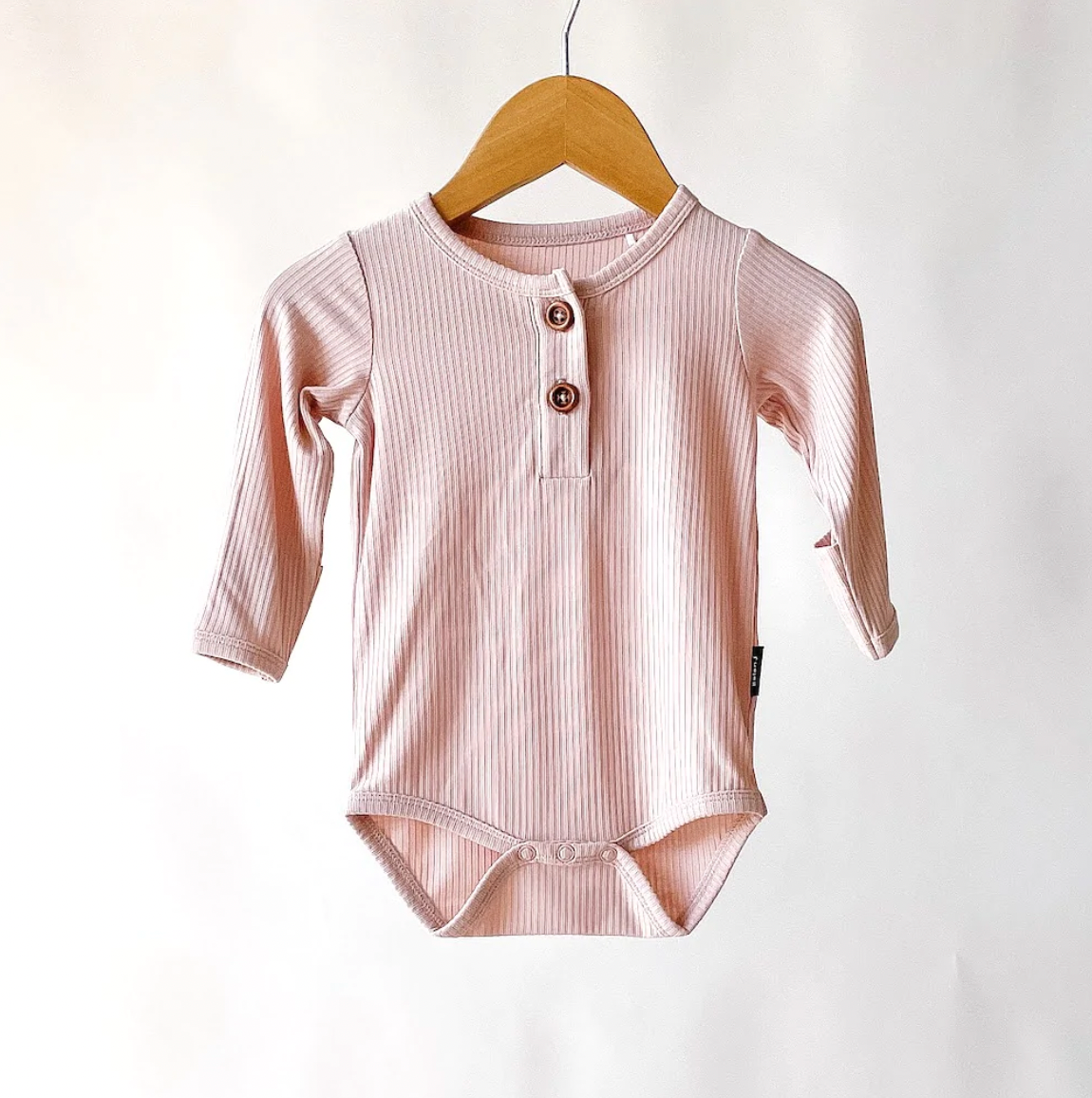 Rose Quartz Long Sleeve Onesie