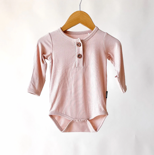 Rose Quartz Long Sleeve Onesie