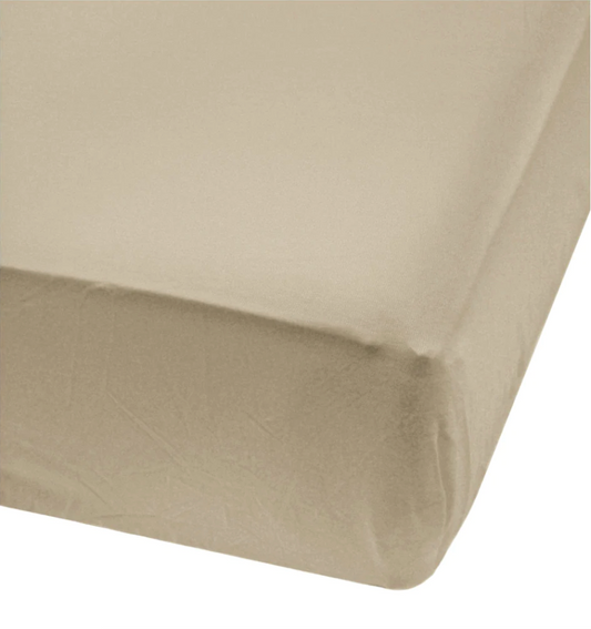 Bamboo Fitted Crib Sheet - Taupe