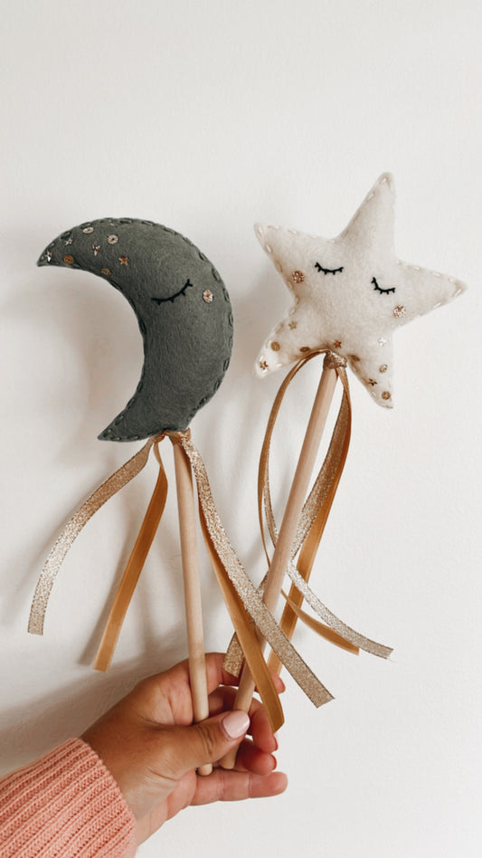 Star & Moon Wand